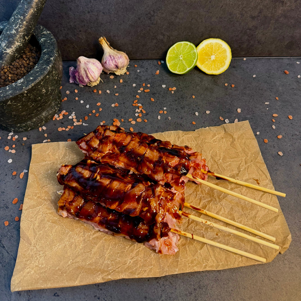 Chicken Sticks, Honey Soy Marinade