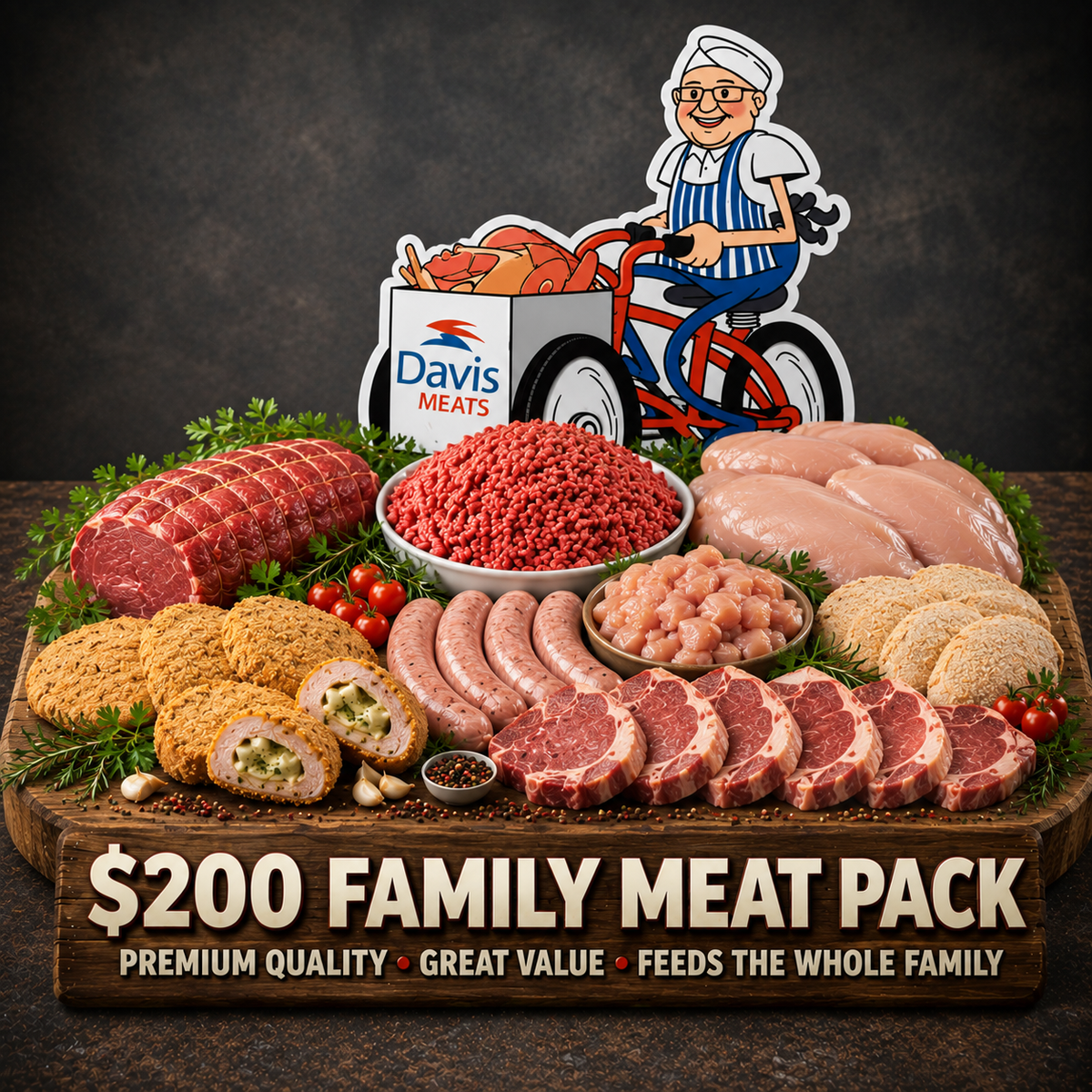 $200 Family Meat Pack