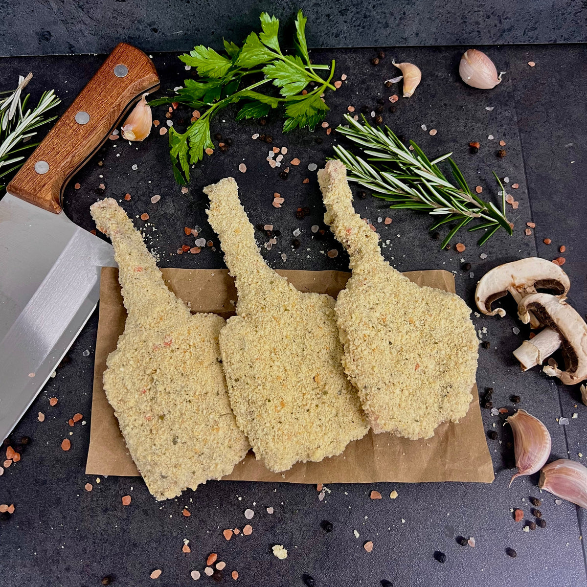 Crumbed Lamb Cutlets