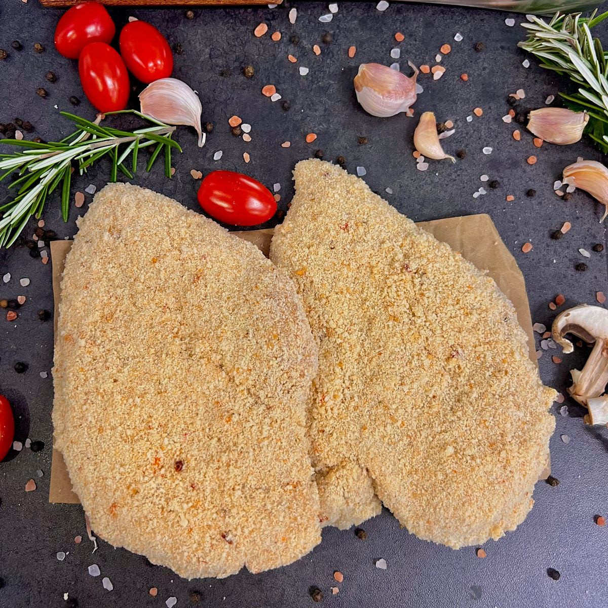 Chicken Breast Schnitzel Southern Crumb