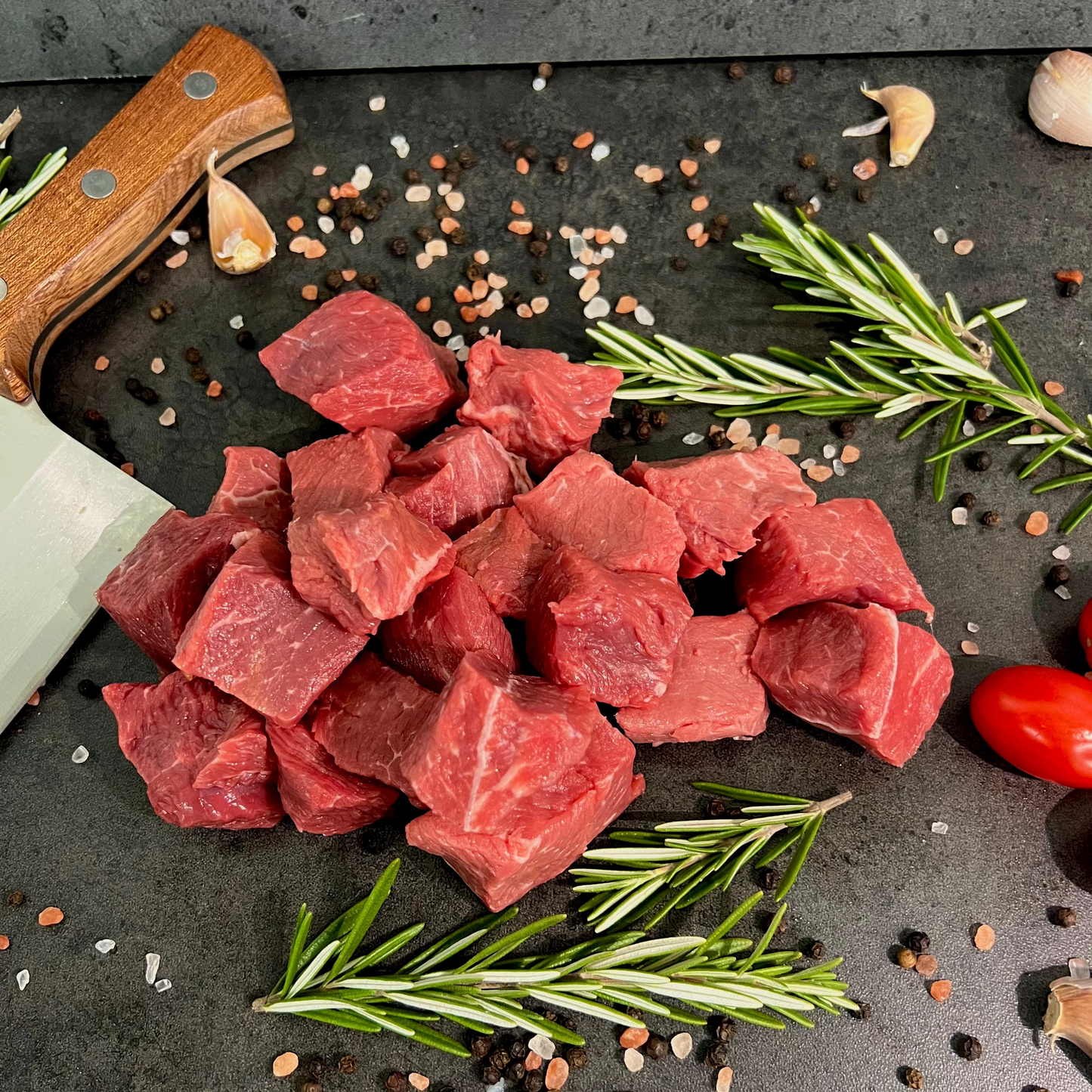 Diced Beef